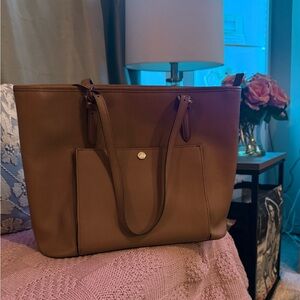 Michael Kors Brown Tote Bag